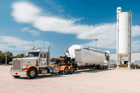Mobile Silo Transportation for Easy Relocation